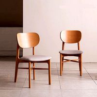 Beginning wooden dining table chair