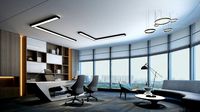 Modern office model interior design