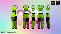 (Womenswear) Sleeveless Top with Trackpants