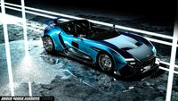 Aston Martin Vulcan Roadster Custom 3D model