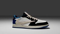 Jordan 1 Low Fragment x Travis Scott