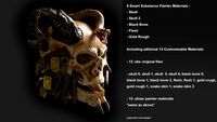 Occult Skull, Monster and Snake Creator/ 5 Smart Substance Painter Materials + 13 customizable materials