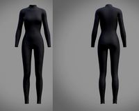 Female full bodysuit 3d model