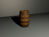Barrel 3D Model