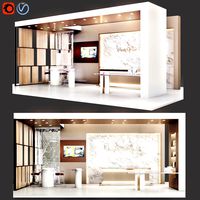 exhibition showroom kiosk booth