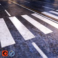 Asphalt material street city floor