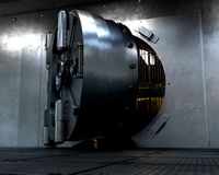 3D Bank Vault Model