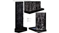 3 Water wall fountains vray corona