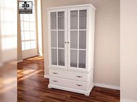 IKEA BIRKELAND Wardrobe 3D Model