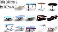 Table Collection 2 for DAZ Studio