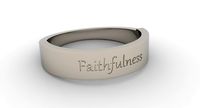 Faithfulness Ring Female Platinum