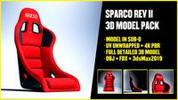 SPARCO REV II 3D Model