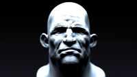 Stylized Male Head Bust #2
