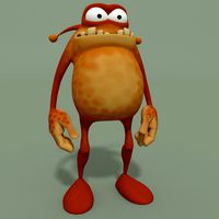Cartoon Monster Spotty