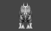 Dinosaur Basemesh 08