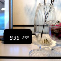 LED Silent Tabletop Alarm Clock Collection