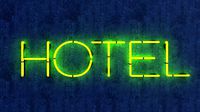 Hotel Neon Sign