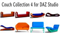 Couch Collection 4 for DAZ Studio