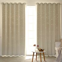 Demanche Star Punching Blackout Curtain