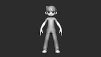 simple scott standing | 3D