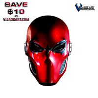 Red Knightmare Helmet 3D print model Version 3 | 3D