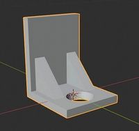 L-Shaped Shelf Angle Bracket or Brace | 3D