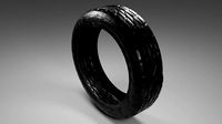 Car Tire Textured