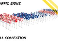 CZ Traffic signs 3D Model