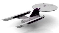 star trek enterprise 3D model