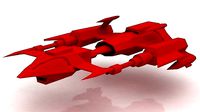 Spacecraft 3D model