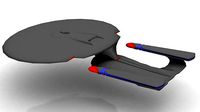 Star Trek Enterprise NCC 1701 3D