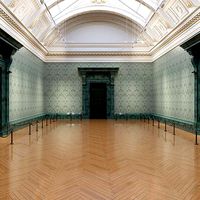 Museum Interior - London National Gallery - Room 9 Interior