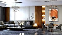 Living Room interior Scene-2