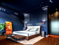 Villa Bedroom Scene