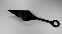 kunai 3d model