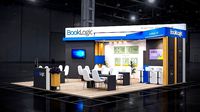 8x7 Exhibiton Stand 3D Model 3 Sides Open Booth