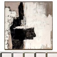 Plaster two square photo frames 46