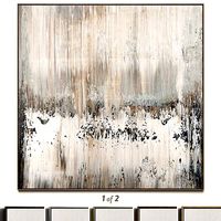 Plaster two square photo frames 45