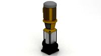 Water Centrifugal Pump 3D model