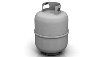 Propane Gas Tank 3D