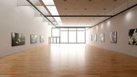 Art Museum Gallery Interior 34