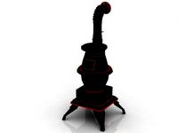 Potbelly Stove 3D model