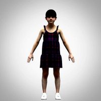 Girls sun dress