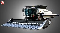 S96 - Combine Harvester - Corn Harvester Head