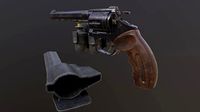 Rook Classic Revolver Rust with Bandolier and Speedloader