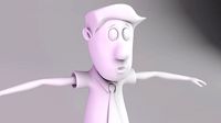 3d Cartoon man