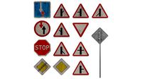 Priority Road Signs