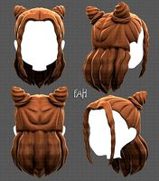 Base Hair for girl V28