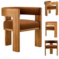 ELGIN LEATHER DINING CHAIR