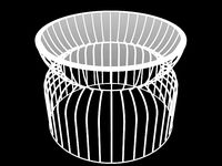 circular living room table